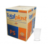 copo de plástico descartável valor Porto Seguro